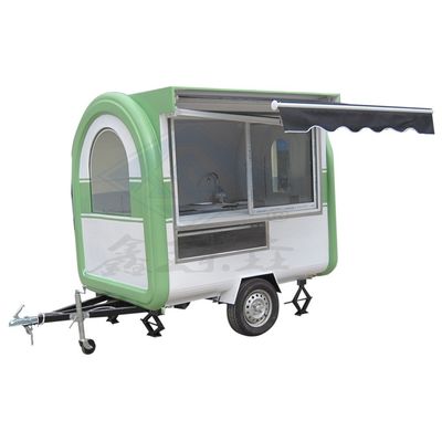 250*160*210cm Custom Size Straat Mobiele Keuken Mobiele IJs Cream Fast Food Auto
