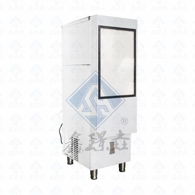 Commerciële kubus-ijsmachine met een hoge uitstoot en een capaciteit voor het opslaan van 900 kg ijs