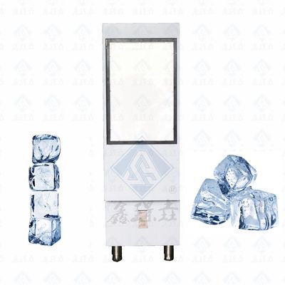 Commerciële kubus-ijsmachine met een hoge uitstoot en een capaciteit voor het opslaan van 900 kg ijs