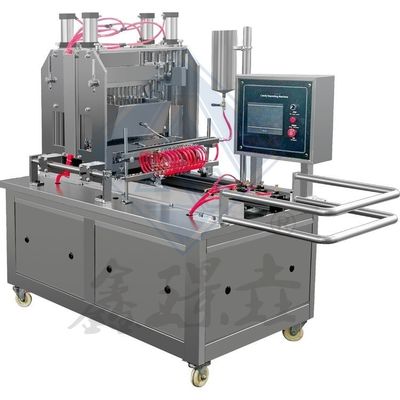 Gummigemaakmachine van roestvrij staal Automatische harde snoepmachine