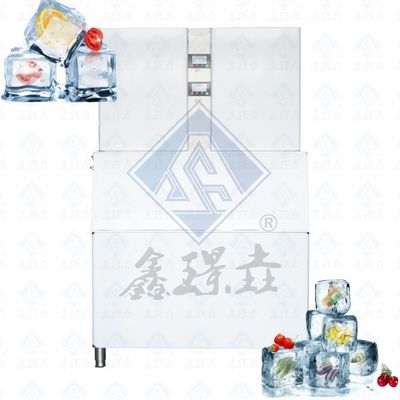IJsstiftingsapparaat met ruiten van roestvrij staal voor snelle en commerciële ijsproductie