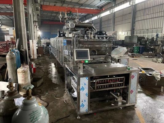3500*1200*1800mm Hard Candy Production Line Machine voor automatische gummy candy maken
