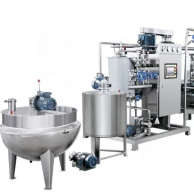 Roestvrij staal Fruitsap Candy Productie Lijn Automatische deponeren 3000x920x1680mm