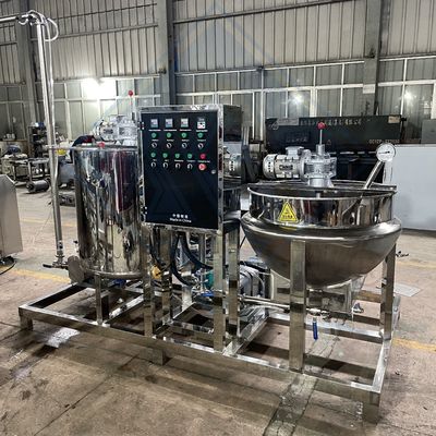 Pectine gelatine snoep siroop zachte gummy snoep maken machine voor grootschalige productie