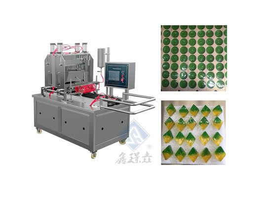 1.5KW Chocolate Toffee Lollipop Gummy Bear Machine voor 50kg/h industriële snoep maken