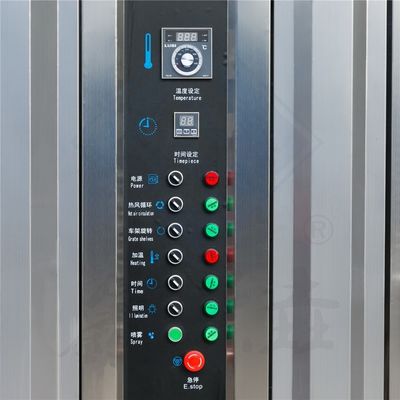 Applicatie voor commerciële horeca 62 bakken Gas/elektrische/diesel roterende oven