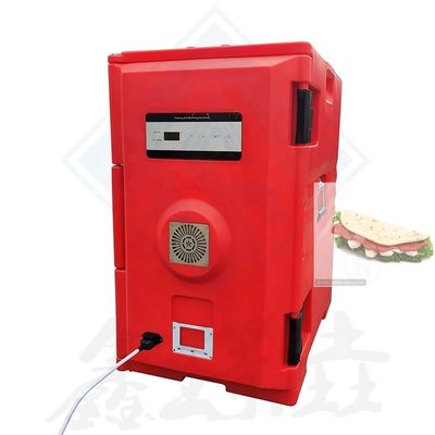 Gepersonaliseerde kleuren geïsoleerde lunchbox van roestvrij staal voor mechanische keukenapparatuur