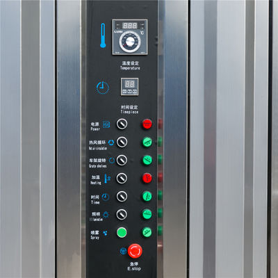2000*1800*2200mm Gas Rotary Oven voor Frans brood Pita Brood Toast Bakkerij Restaurant