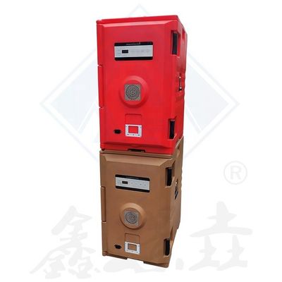 Thermisch geïsoleerde lunchbox van roestvrij staal voor geïsoleerde voedsellevering in restaurant