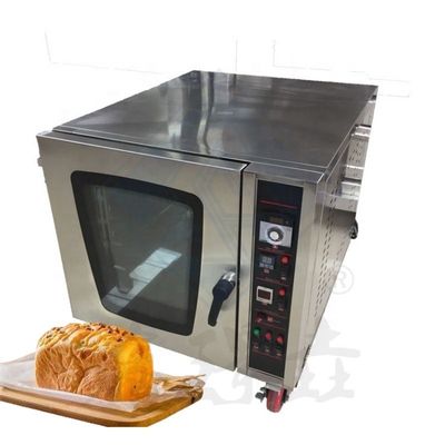 Hoge productiviteit 5 bakken Elektrische bakkerij Bakconvectieoven voor kookolie