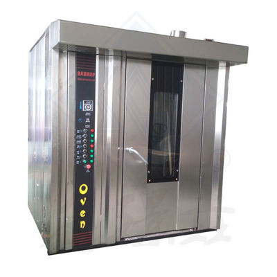 32 bakken Elektrische gas cupcake toast bakoven Roterende oven voor brood bakkerij machine