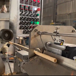 3400x1700x2250mm High Productivity Sweet Crisp Wafer Roll Making Machine voor bedrijven