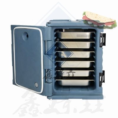 Geïsoleerde lunchbox van roestvrij staal voor keukenmechanische apparatuur in restaurants