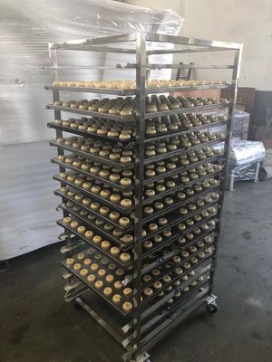 Industriële ronde bloemenkoekjesmaker voor bakkerij