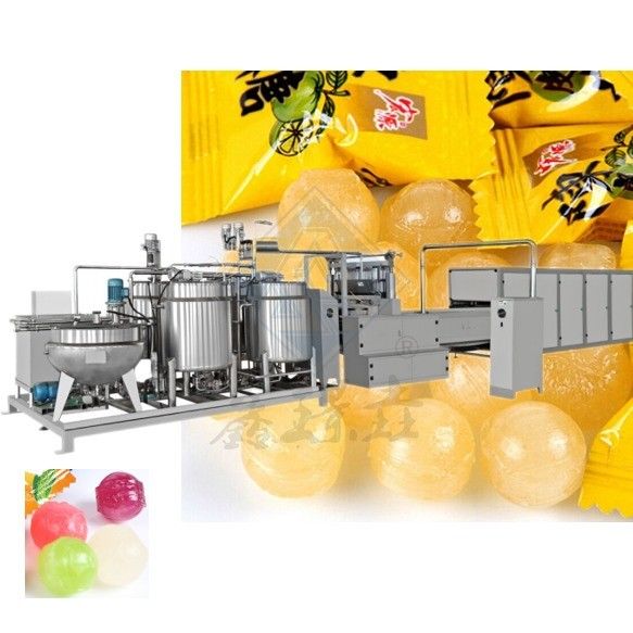 1400x98x170cm Volledig automatische ronde lollipopmachine voor harde zoete snoep in 2022