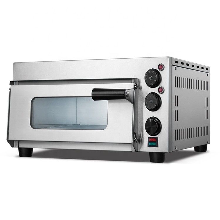 Elektrische eenlaagse pizzaoven met hete steen De perfecte keukenapparaat