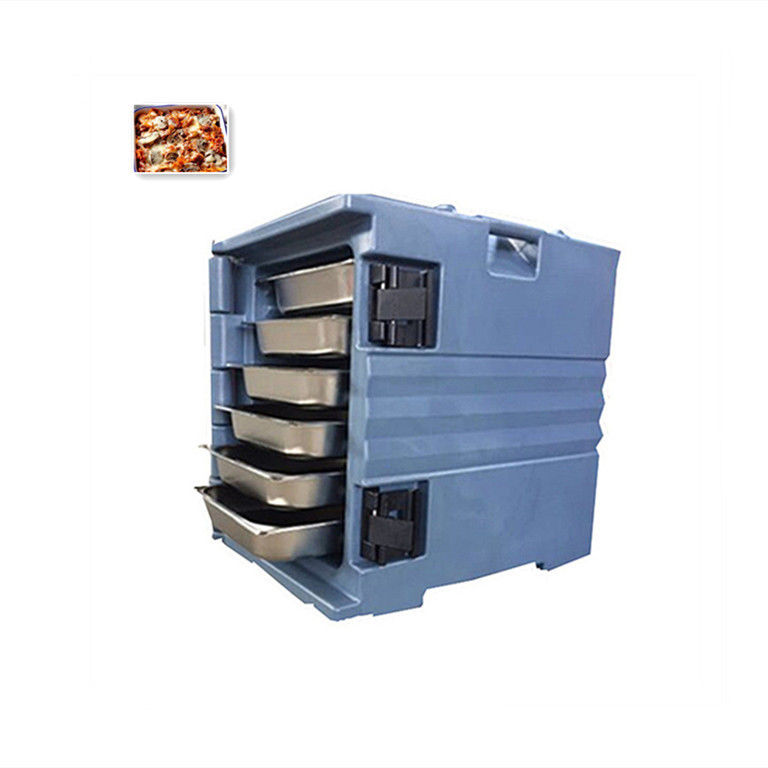 Transportdoos van warmvoedsel van kunststof voor de levering van geïsoleerde levensmiddelen met een lading van 15 kg