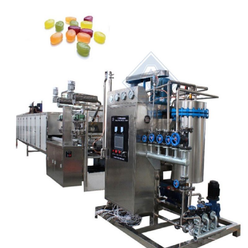 Hoogproductieve commerciële harde snoepjes die-vorming machine Productielijn 1900x980x1700mm