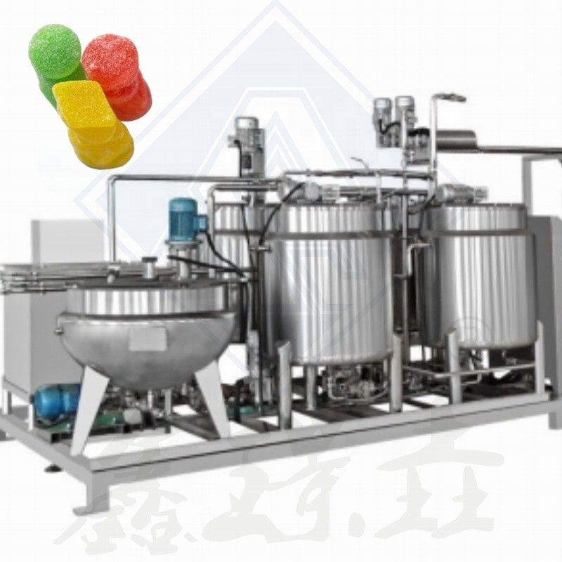 3kw Power Automatische Jelly Sugar Deposit Bear Gummy Machine voor apparatuur voor de voedingsindustrie
