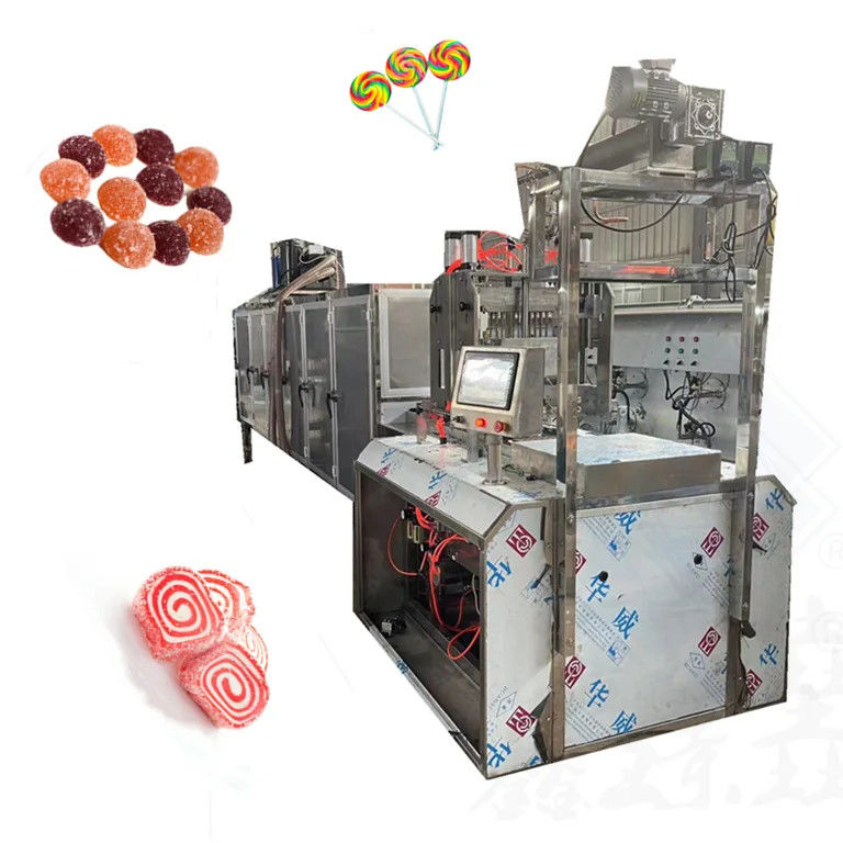 Makkelijke installatie snoepverwerkingsmachine voor het maken van gevulde gummy snoep