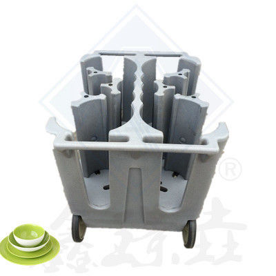 Gepersonaliseerde kleur Rotomolding Restaurant Borden Trolley voor Chafing Borden in Restaurant