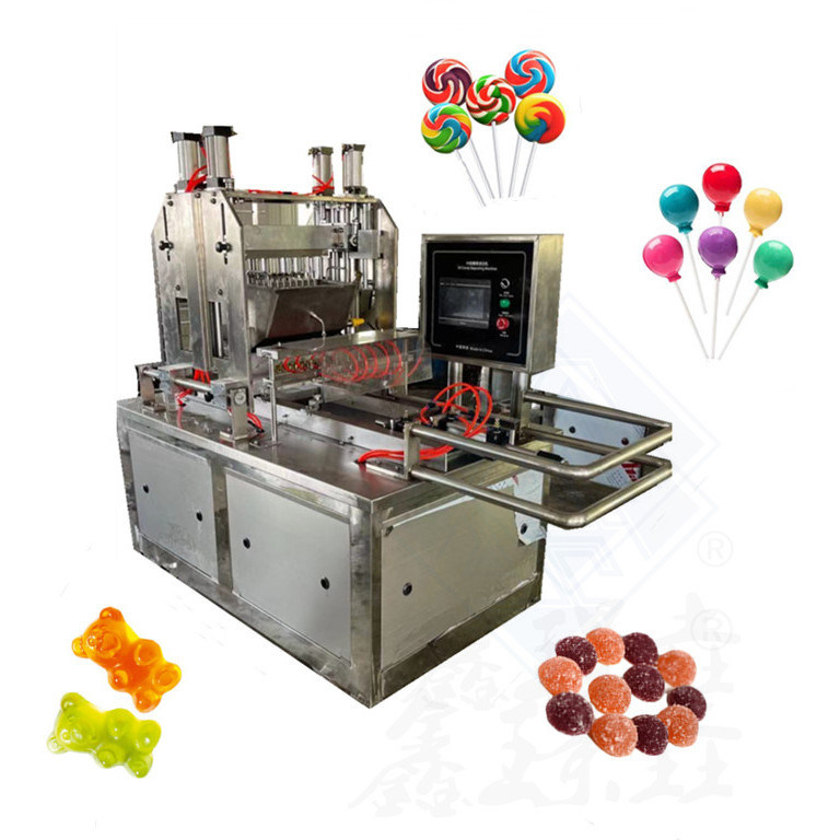 Machines voor het maken van gummy jelly soft sweet candy voor de productie van caramel pindakaassuiker