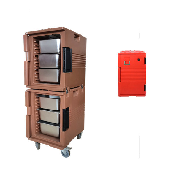 Foam Isolation Food Carrier Box Delivery Warmer met 240L volume en aangepaste kleur