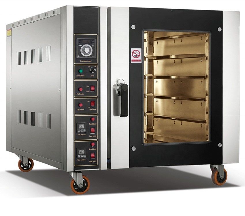 Koekjestafel met gas Elektrische convectieoven Warmluchtoven voor het bakken van brood en cake