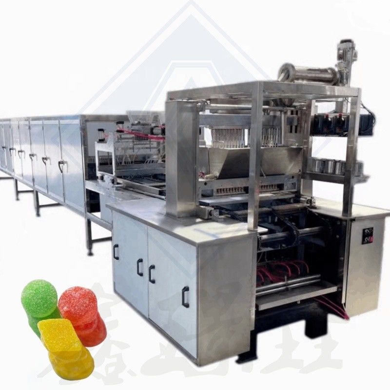 200-300 kg/h Capaciteit Vitaminen Gummy Candy Maker voor Lollipop Productie Lijn