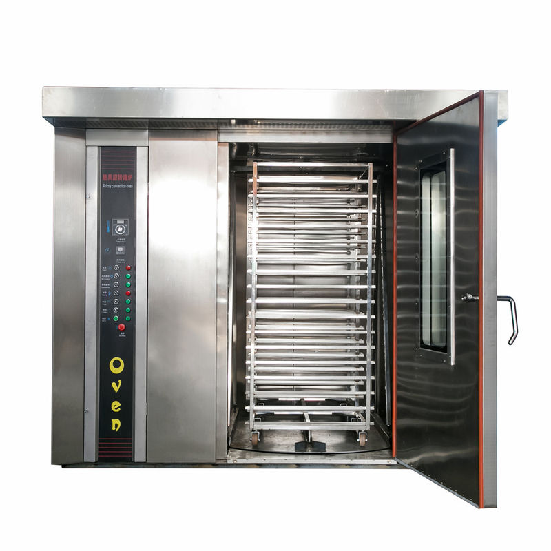 Duurzame diesel-olie roterende oven voor het bakken van cake brood elektrische oven all-in-one machine