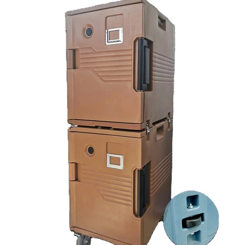 Rotomolding Geïsoleerde doos Eetstation Op maat gemaakte kleurgeïsoleerde voedselbezorgdoos