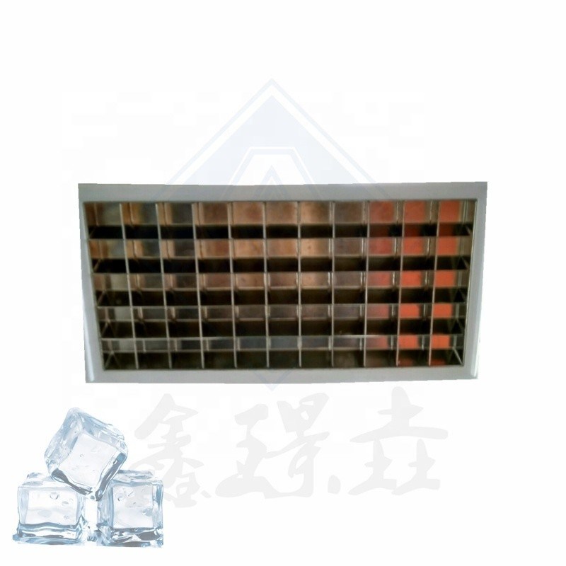 Hotels Ice Cube Machine Commerciële 5000kg Verdamper voor koeling Weg Waterkoeling