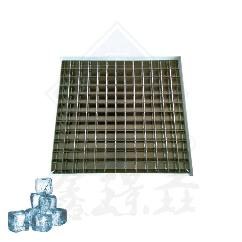 Commerciële ijsblokjesmachine met een opslagcapaciteit van 200 kg en verdamingsvorm