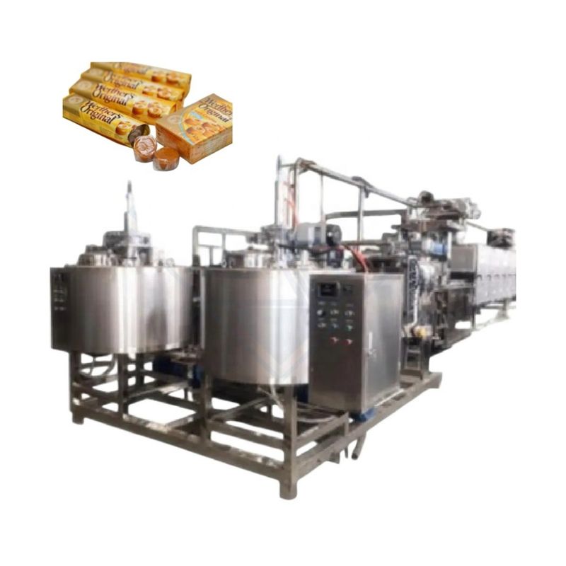 Automatische zachte snoepmachine voor de productie van zachte snoep