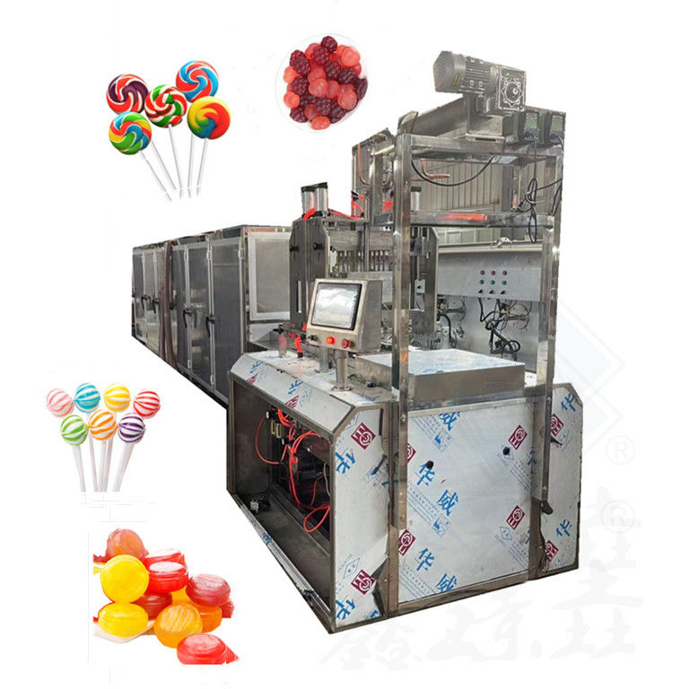 Automatische machine voor het maken van snoepjes, suikertabletten en lollipops met een capaciteit van 40-50 kg/uur