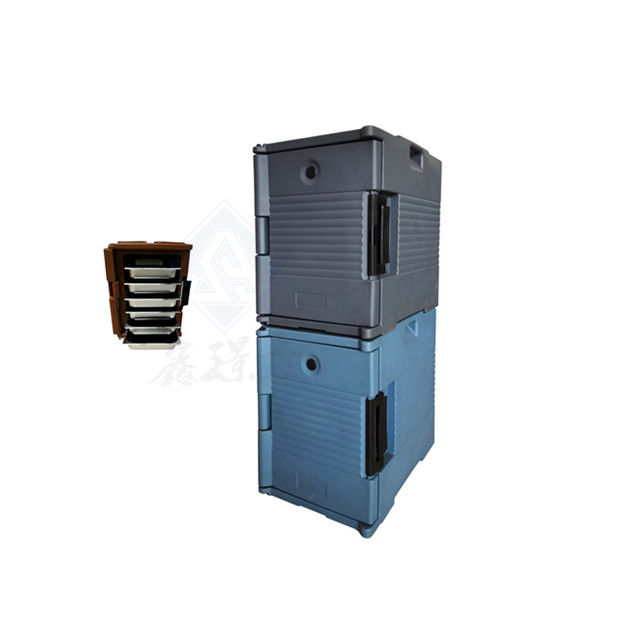 Outdoor verzending geïsoleerde koeler doos met constante voedsel temperatuur en aangepaste kleur