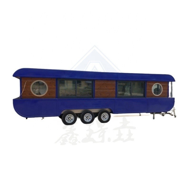 Commerciële bestelwagen Concession Street Mobile voor Food Truck koelkast vriezer