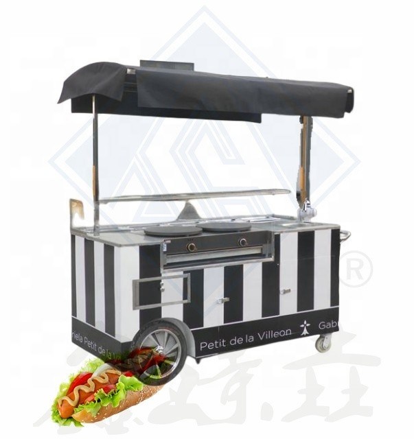 Tornado Potato Food Cart Mobiele voedselstoomkar met wielen 180*80*80 Draagbaar
