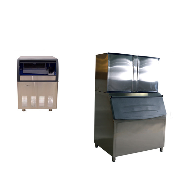 TECUMSEH Compressor Mini-Ice Cube Maker van roestvrij staal voor commerciële keukens