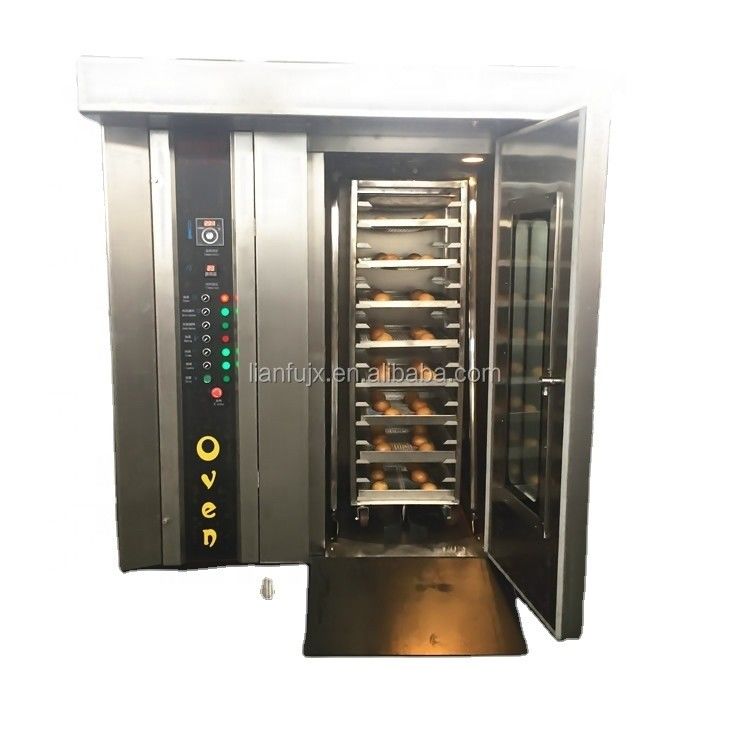 Machineriefunctie Bakkoeken of brood Rotary oven voor commerciële en huishoudelijke doeleinden