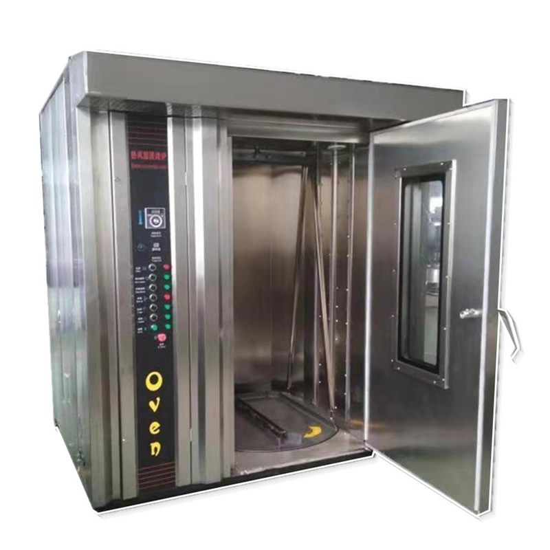 Industriële bakkerijapparatuur Bakmachine Warmlucht Rotary Rack Oven voor brood cake toast