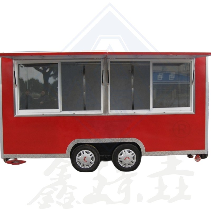 Vending Snack Functie Mobiele Food Wending Trailer voor Outdoor Street Food Cart Trailer