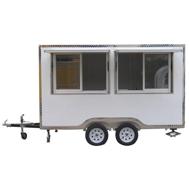 200 set Full Kitchen Mobile Catering Trailer Food Vending Van voor onderdelen na service