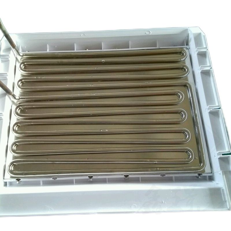500 kg per dag hoge productiviteit ijsblok verdamper met koper vierkant raster grootte 22*22*22