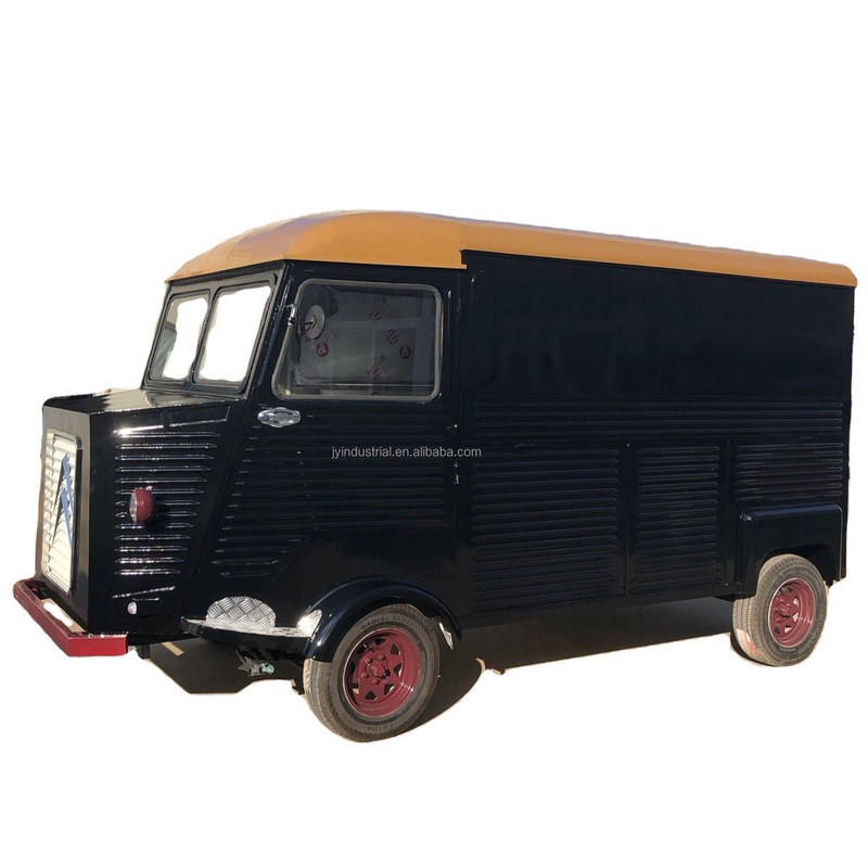 Elektrische voedingswagens met een hoge capaciteit Koffie-trailer voor groentenverwerkende installaties