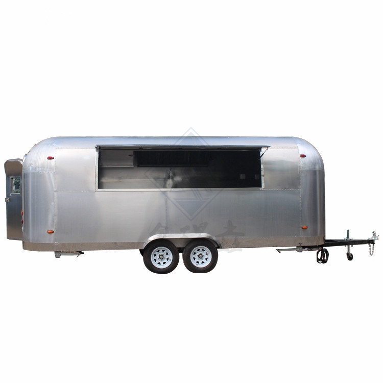 2021 Design Outdoor Concession BBQ Food Trailer met snel afgesloten ontwerp en sleepbar