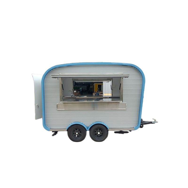 Grondstof Groenten Snack Food Maker voor sap Fast Food Cart Mobiele foodtruck