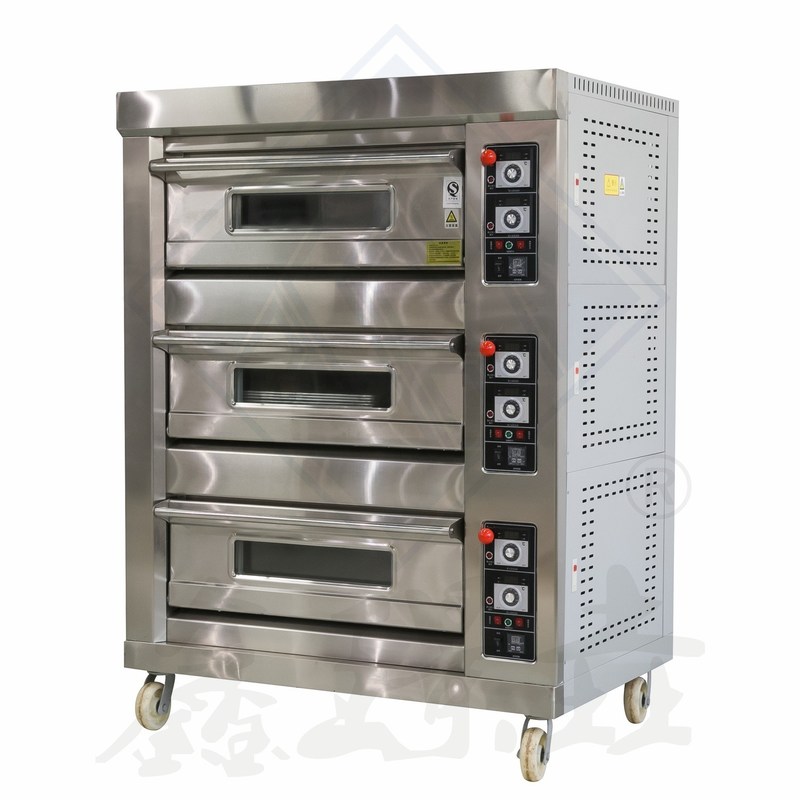 1640*850*1645mm Voedingsmiddelenindustrie-apparatuur Bakoven voor donuts en elektrische dekoven