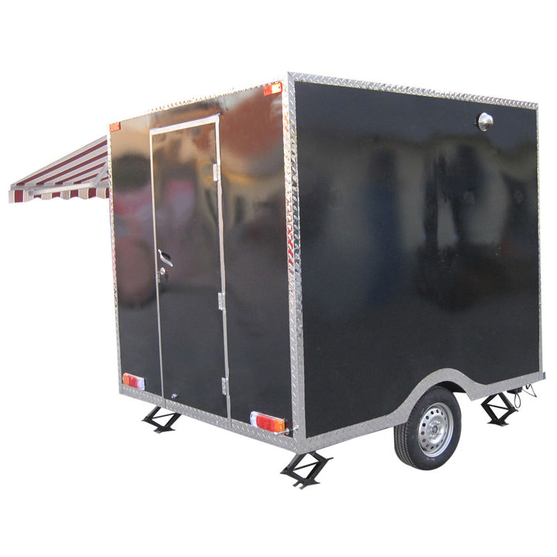 Full Kitchen Food Truck Caravan voor het transport van diepvriesvoedsel en hoge productiviteit
