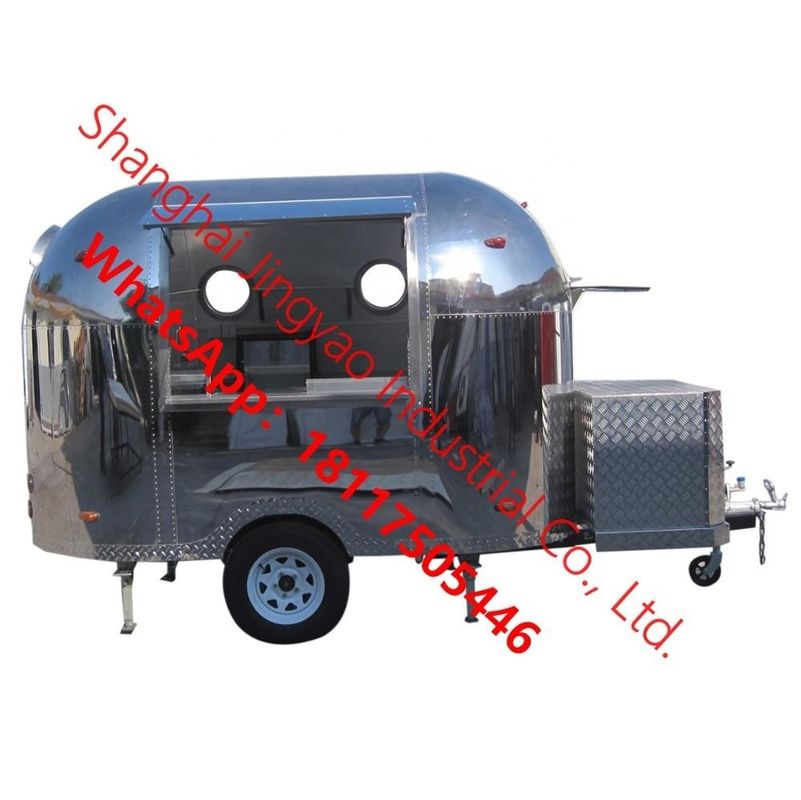 1500 kg jy-FR220I Shanghai jy scooter benzine voedsel aanhangwagens ijs fiets camper vrachtwagen